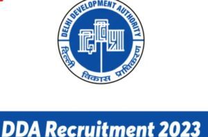 DDA Recruitment 2023